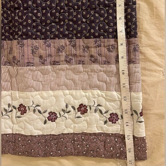 JC Penny Boho Home Quilted Valance New in Package - Picture 2 of 8